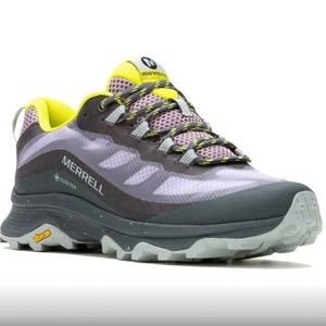 NWT: Merrell Moab Speed Goretex Hiking Shoes, color: Iris, sz 9
